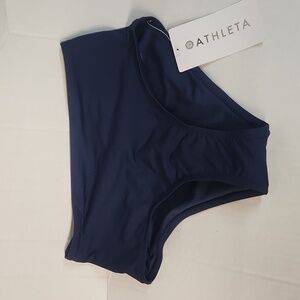NWT Athleta Hampton High Waist Bikini Bottom Women's sz XS